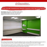 ThermaSkirt Case Study - NHS, Queensway Health Centre, Hertfordshire
