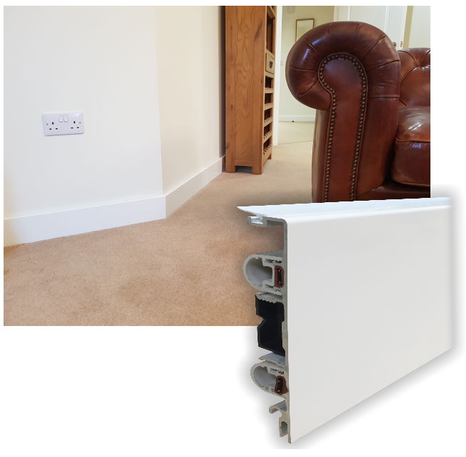 ThermaSkirt Heated Skirting Alternative to Radiators, Underfloor