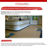 ThermaSkirt Case Study - NHS, Stockton on Tees