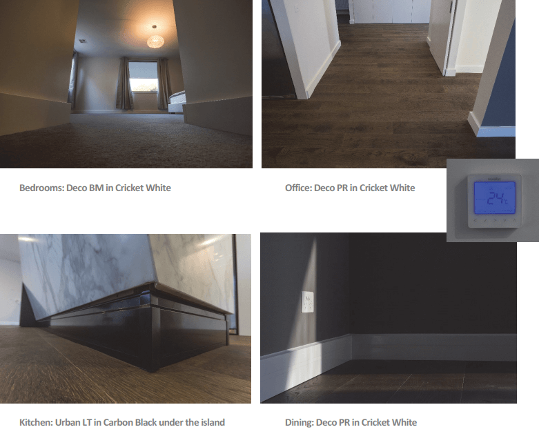 ThermaSkirt Urban LT in a disabled bedroom conversion ThermaSkirt Urban LT in a disabled bedroom conversion
