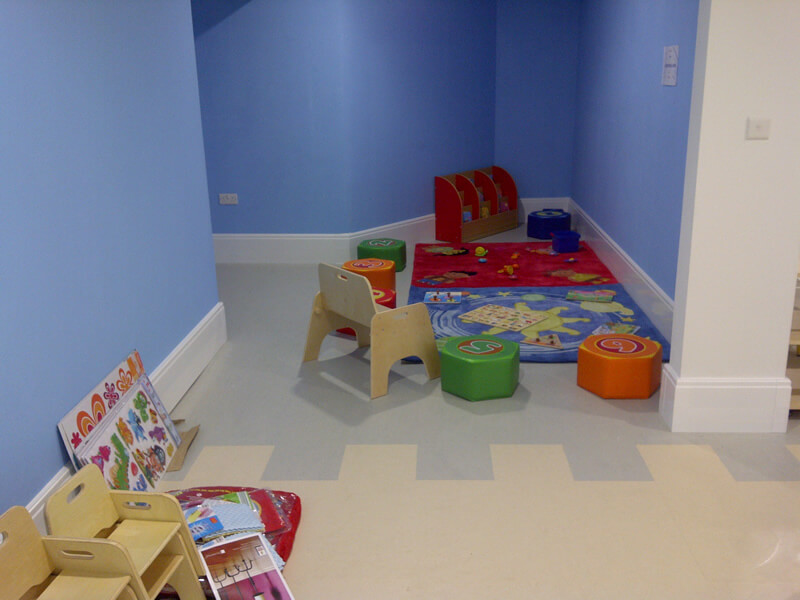EasyClean in a hospital side-room
