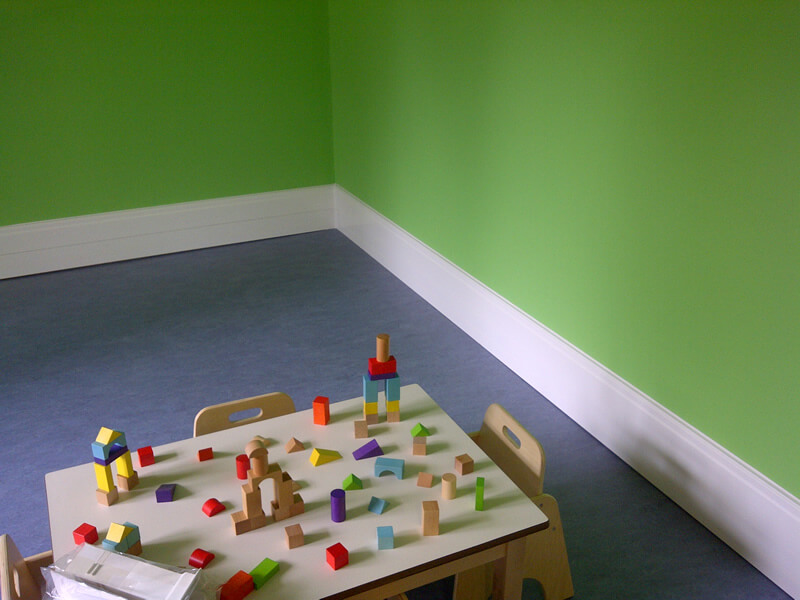 EasyClean colour-matched to a ward wall