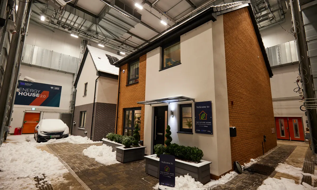 Energy House 2.0 exterior - Barratt Developments Future Home Standard case study