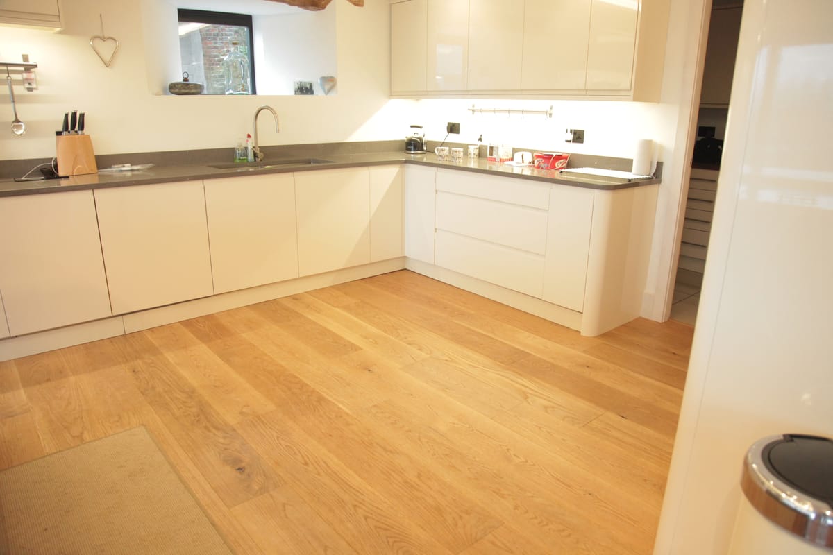 ThermaSkirt BM3 in a barn conversion kitchen