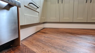 Kitchen Plinth Installation | Deco BM2 | Green Kitchen | Ethan's House 2