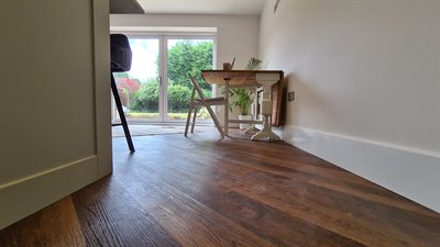 Kitchen Dining Room Patio Door | Deco BM3 on wall | Ethan's House 2