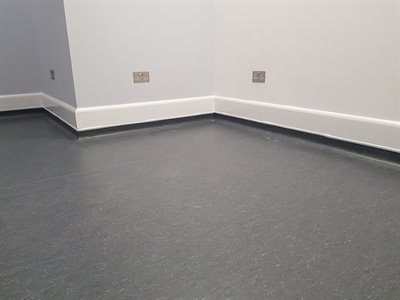 Healthcare | EasyClean LST | Coved Flooring | Deco BM2 | St Hildas