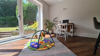 Retrofit | Open Plan Kitchen Dining Room | Deco BM3 | Heated Threshold | Ethan's House