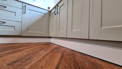 Kitchen Plinth Installation | Deco BM2 | Green Kitchen | Ethan's House 3
