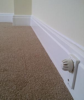 Radiant Skirting Perfect for Heat Pumps DiscreteHeat Co. Ltd