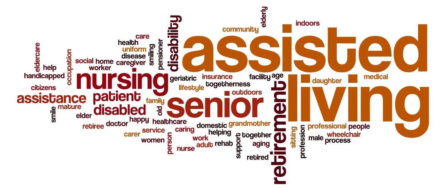 Assisted Living Word Cloud